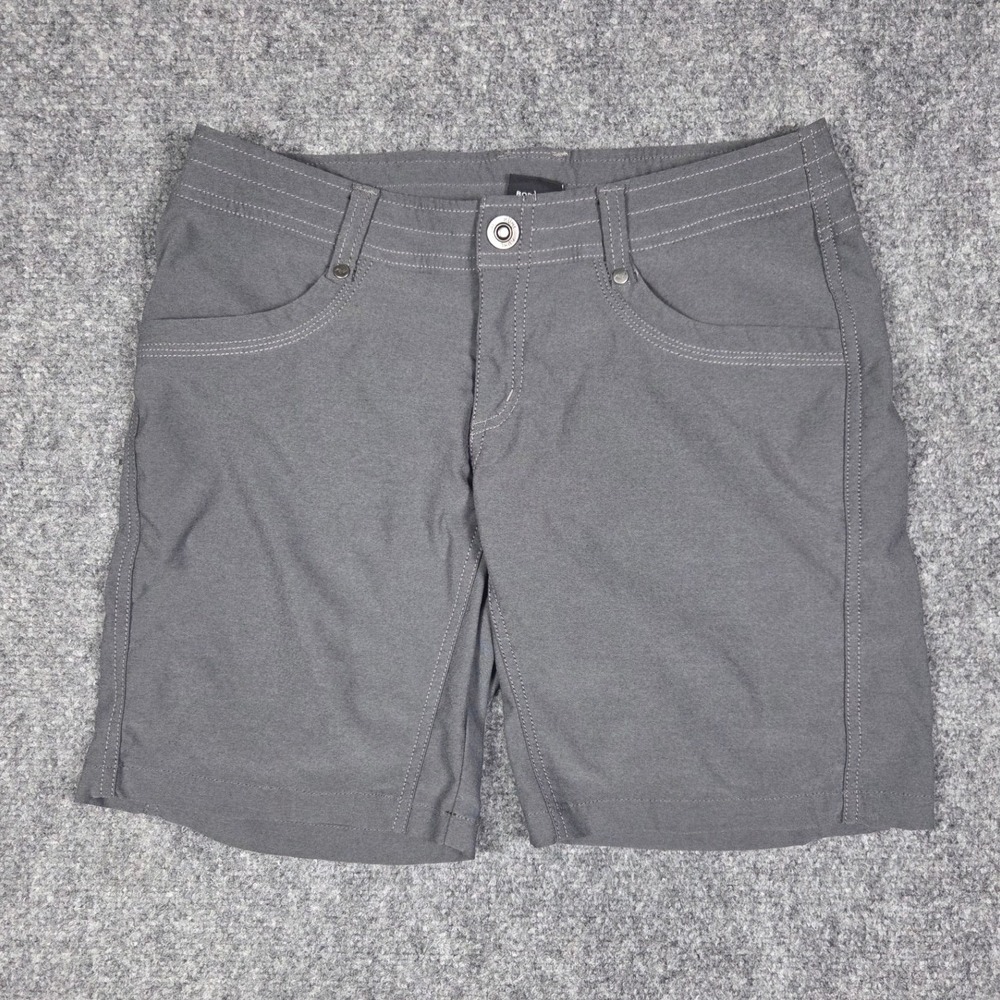 Kuhl Hiking Shorts Womens 4 Gray Splash Utility Outdoor Activewear